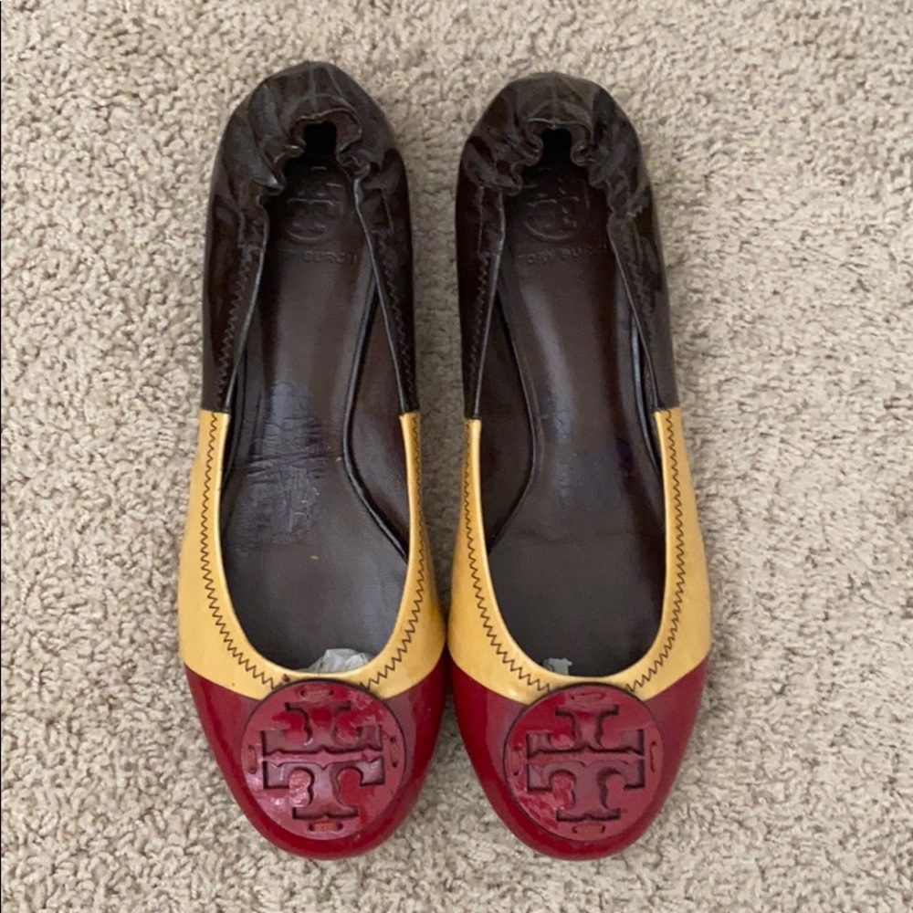 Tory Burch Patent Leather Flats